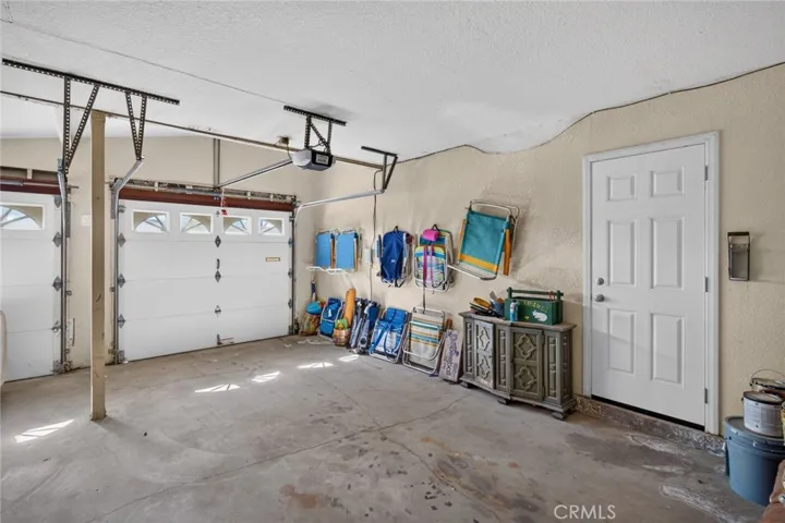 Two car garage with two separate doors