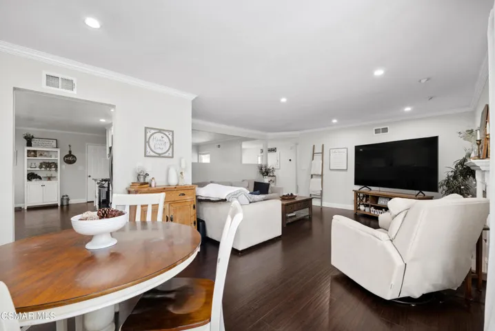 Living Room and Breakfast Nook