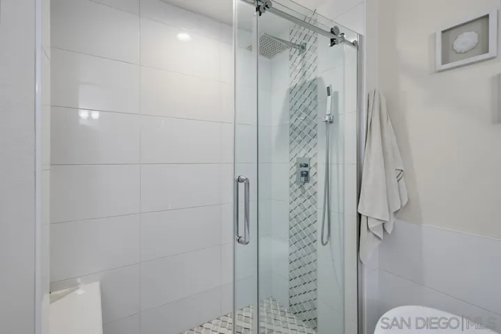 Incredible remodeled walk-in shower!