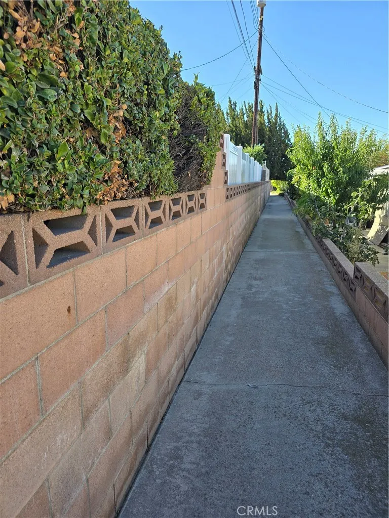 HOA walking path HOA walking path