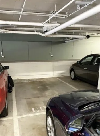 2 car garage parking with storage