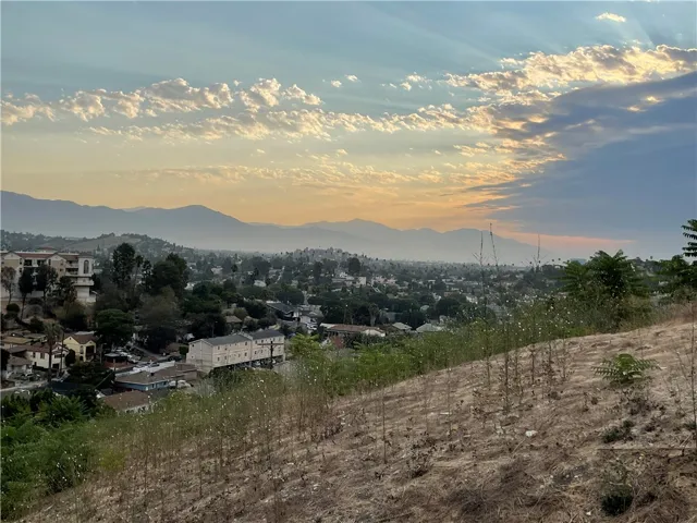 Mountains beyond the storms.