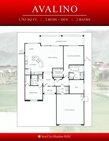 Camino Vallecita Layout