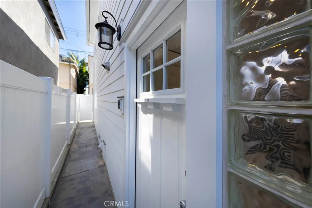 Rear residence accessible through front and private back gate.
