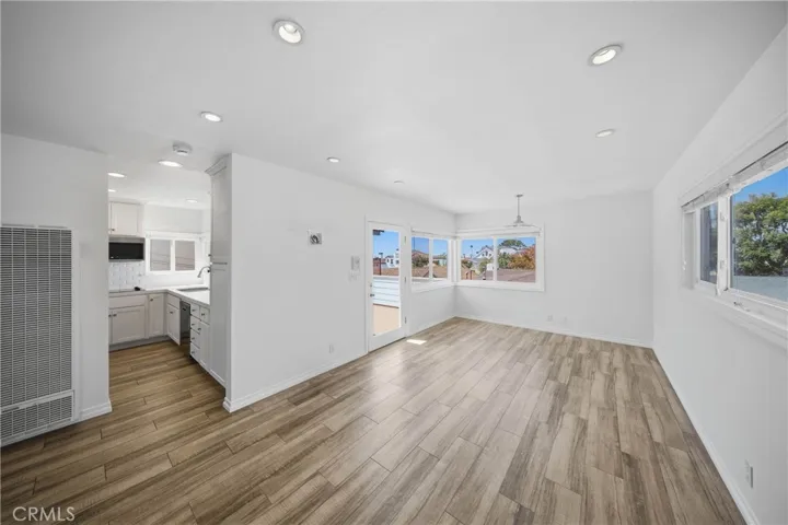 Spacious great room opens directly to updated kitchen.