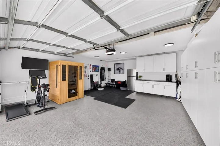 Garage with Built-ins