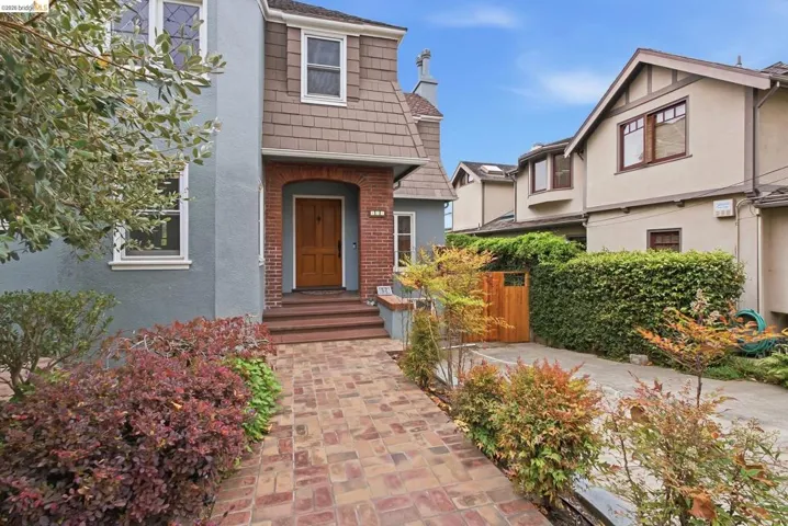 Walkway leading to the front door