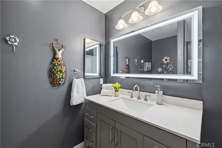 Updated Primary Suite bathroom.