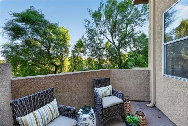 Patio off kitchen with great views!