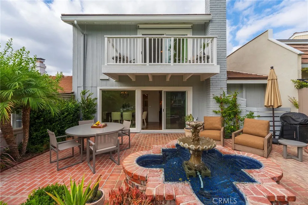 Paved outdoor oasis Paved outdoor oasis