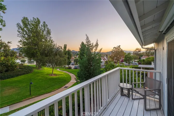 Balcony views - sunset, lake, mountains, greenbelt