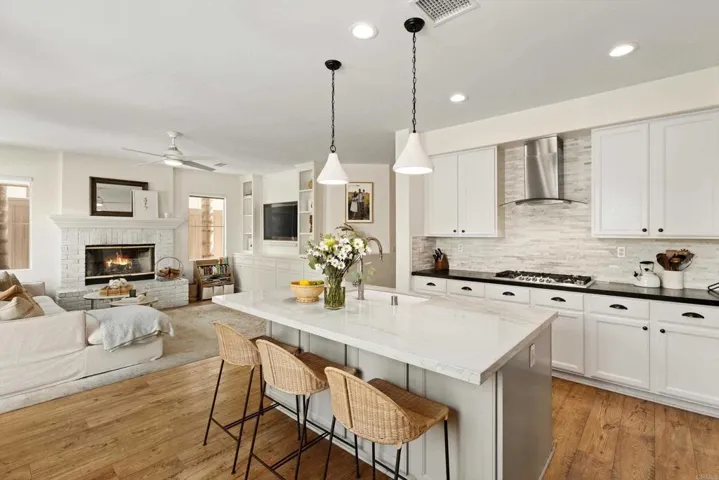 Remodeled kitchen
