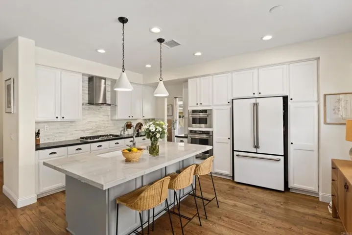 Remodeled kitchen