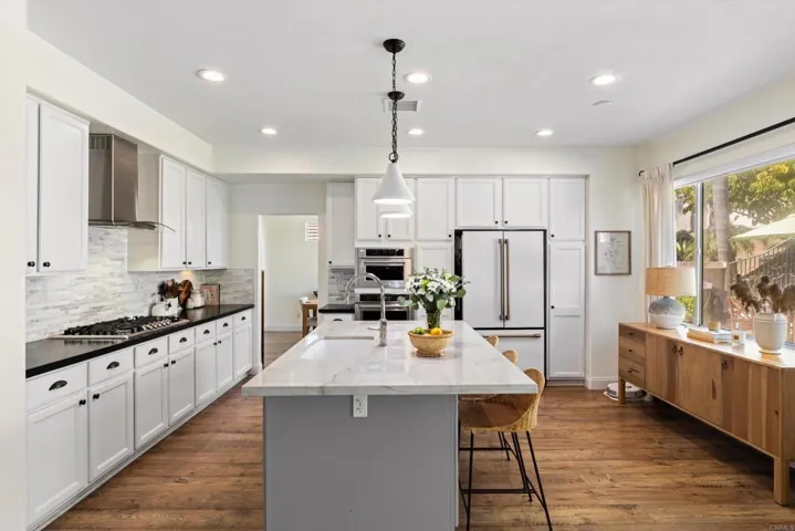 Remodeled kitchen