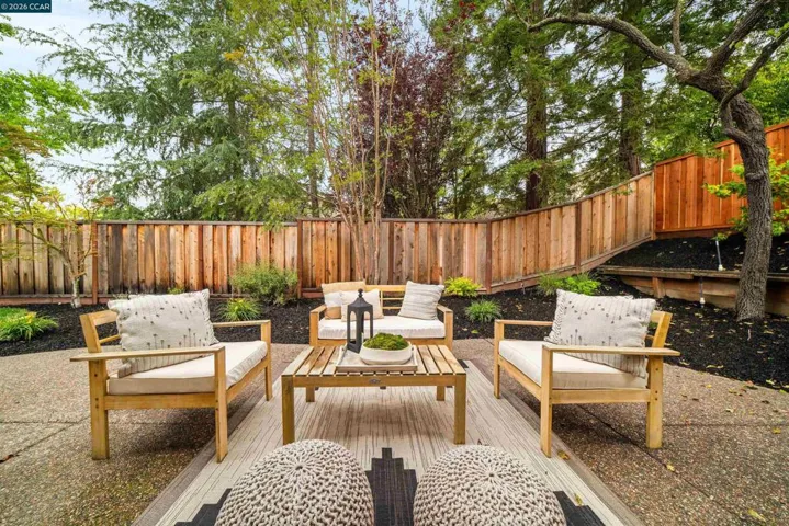 Backyard Seating Area