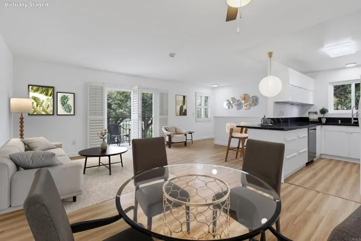Expansive Living Room - staged