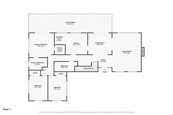 Upper Level Floor Plan