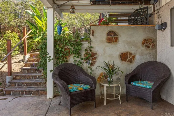 Back Patio Sitting Area