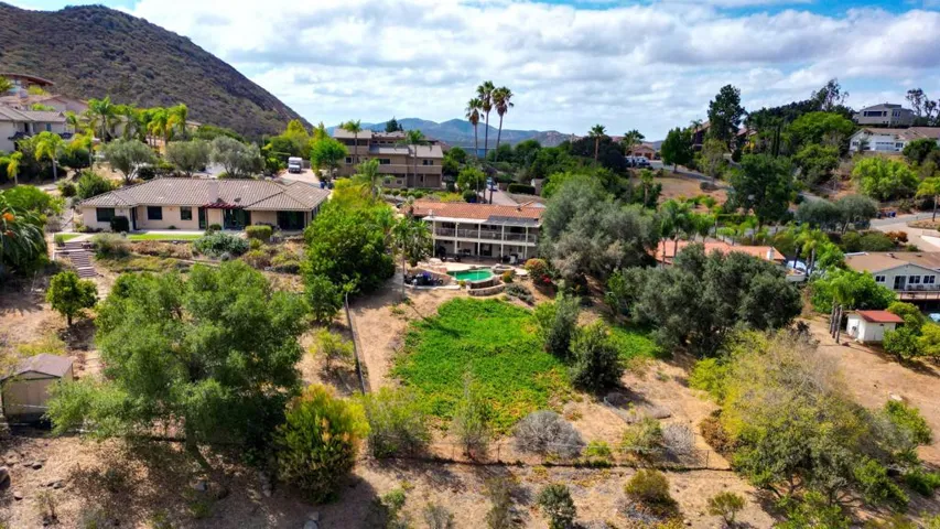 Back of Property by Drone