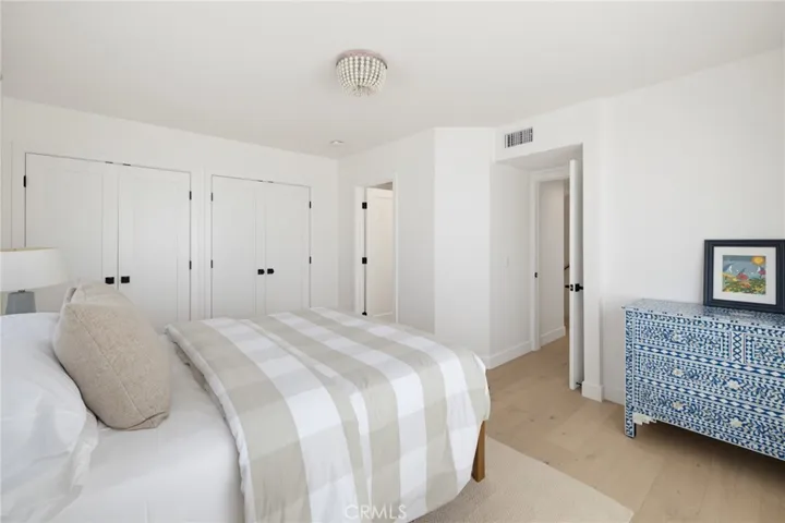 Step in for tons of closet space and an ensuite bathroom