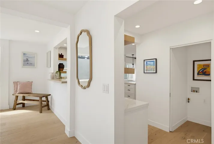 As you come out of the kitchen, step into the family room...