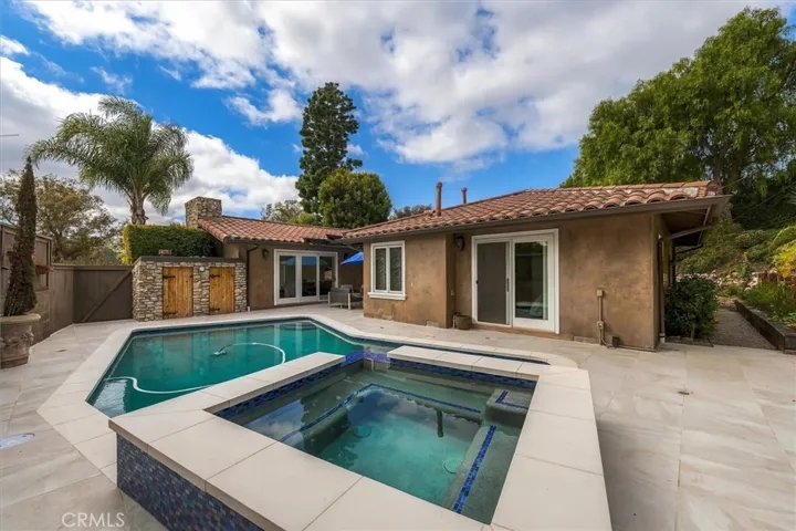Brand new pool jacuzzi and deck
