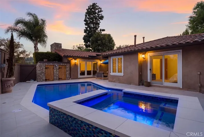 Brand new pool jacuzzi and deck