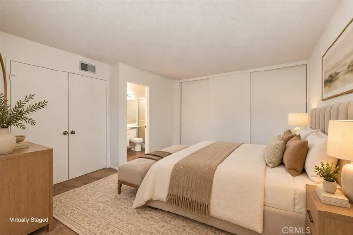 Virtually Staged Primary Suite Alt Angle