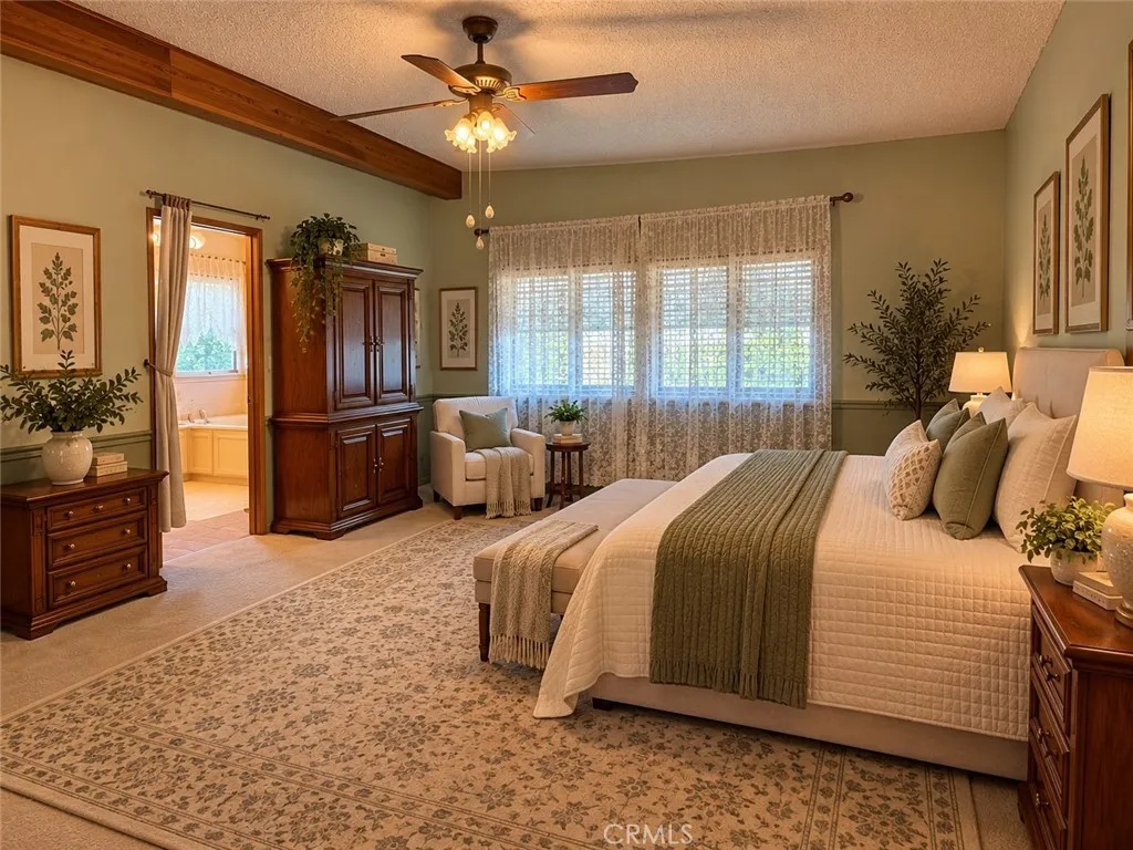 Huge Primary Bedroom Suite with Walk-in Closet. Virtually Staged Huge Primary Bedroom Suite with Walk-in Closet. Virtually Staged