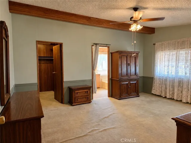 Huge Primary Bedroom Suite with Walk-in Closet.