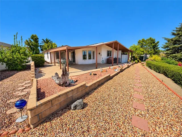 Backyard with large Covered Patio and Sweeping Views!