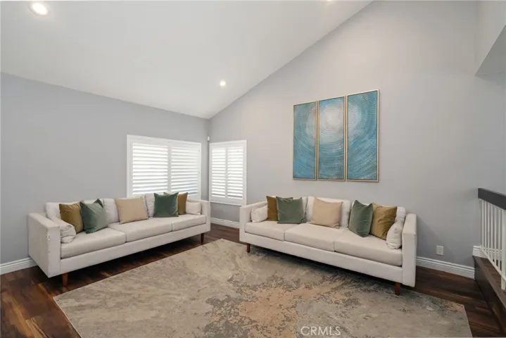 Extra Large Family Room & Plantation Shudders Throughout