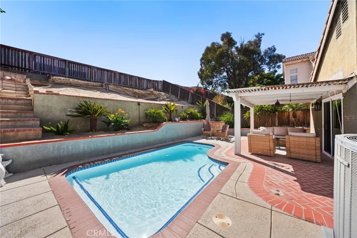 Rear Yard Pool View