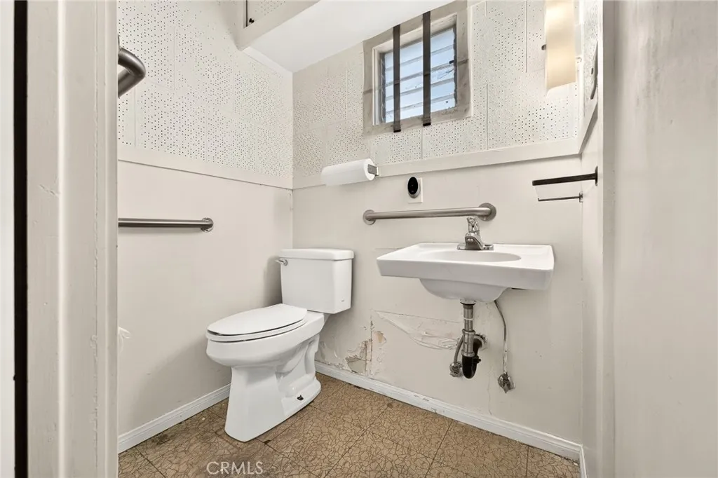 Half Bath in the garage
