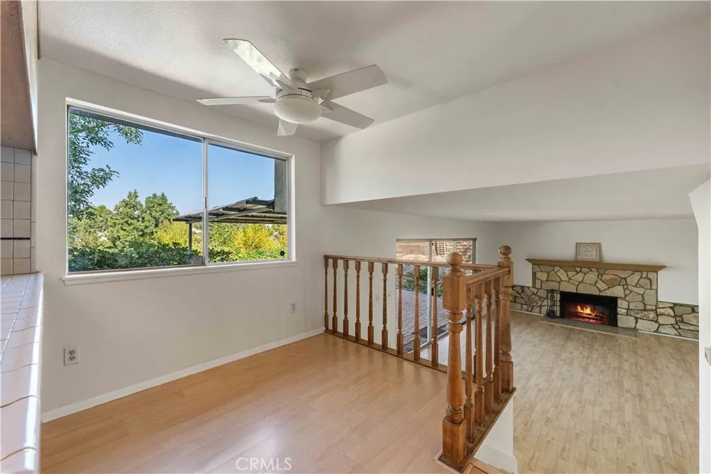 Breakfast area is open to the kitchen and the family room.