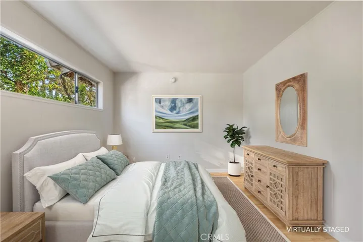 Bedroom #4 is downstairs & is good-size.