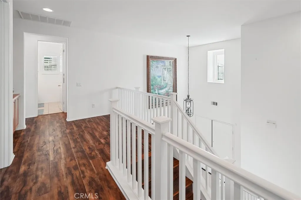 Upper level hallway.