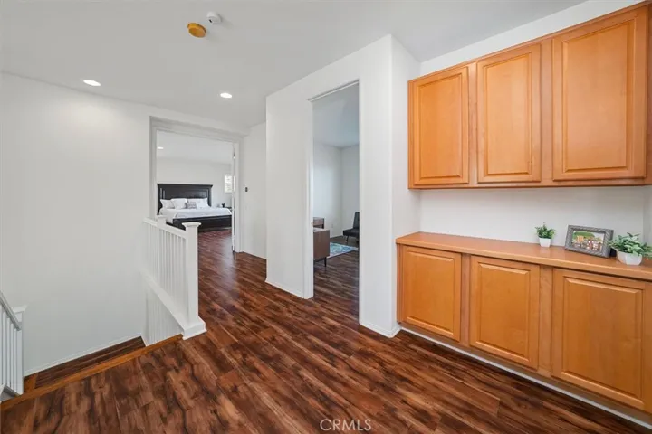 Upper level hallway.