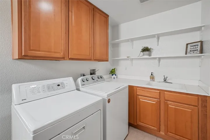 Spacious Laundry Room with Extra Storage