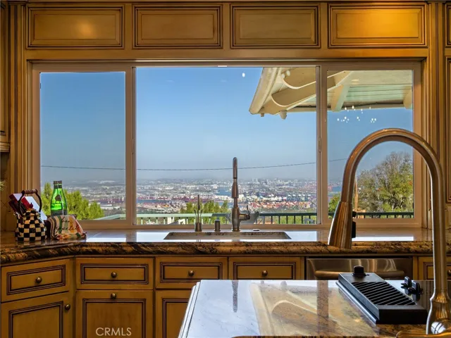 Washing Dishes with A View