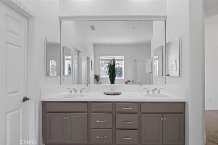 Primary Bath with Double Sinks - Staged for Photo Only
