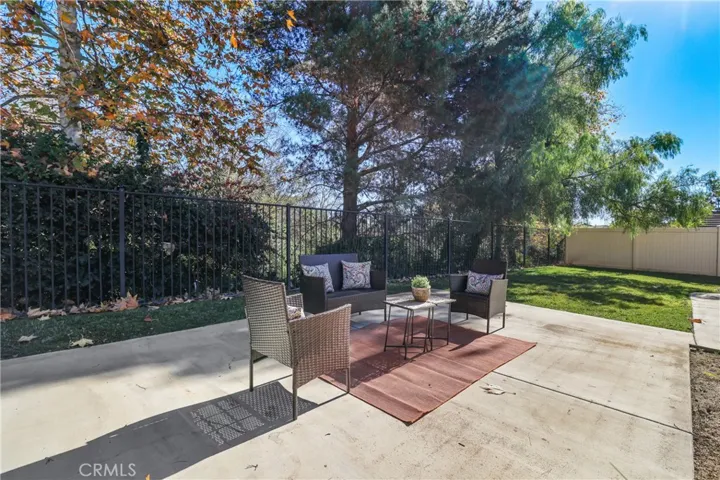 Back Patio - Staged for Photo Only