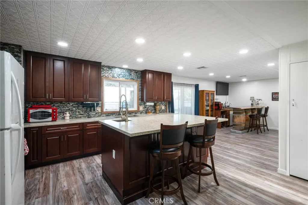 Remodeled kitchen