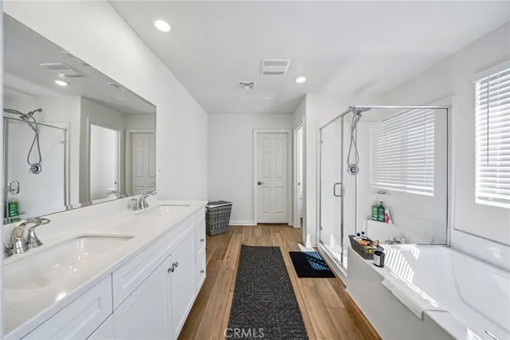 Primary suite bathroom