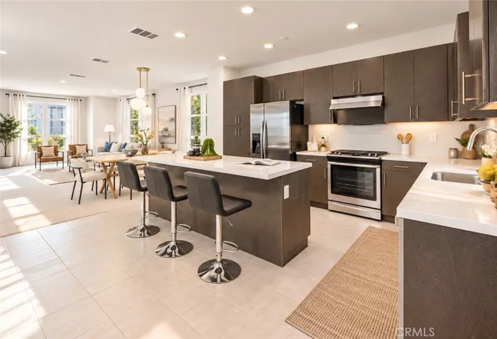 Open Floor plan - Kitchen, Dining & Living room