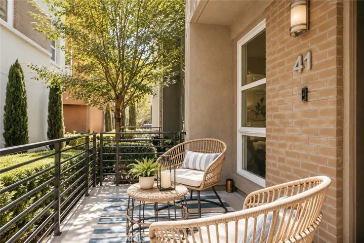 Front patio Entrance