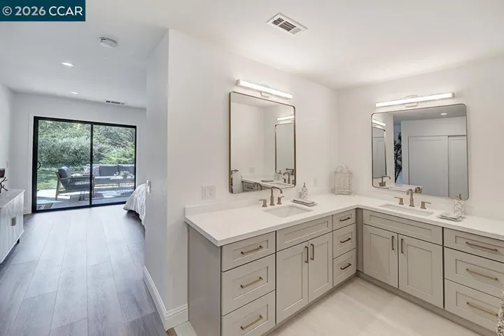 Primary Bath with Double Vanity