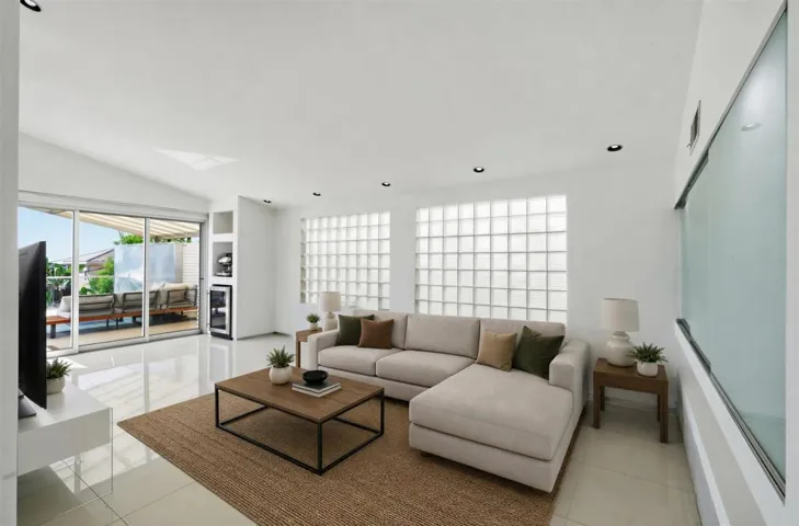 Virtually staged. Furniture and décor are digitally added.