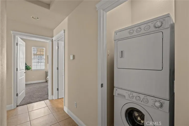 Laundry closet