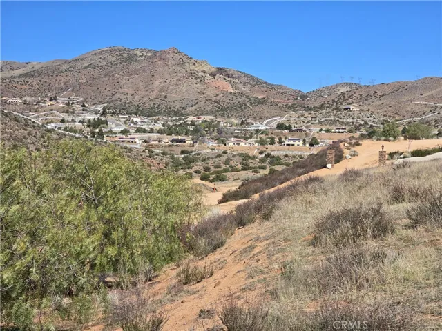 View of the neighborhood and the canyon